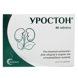 Уростон таблетки для здоров'я нирок та сечовивідних шляхів, 60 шт
