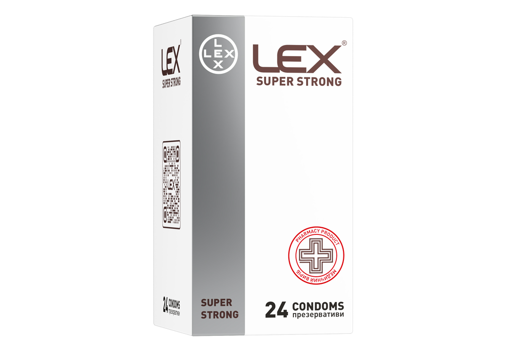 Lex Super Strong підвищений рівень надійності, 24 шт