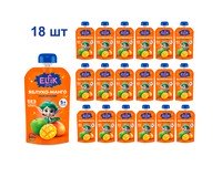 Пюре фруктове Elfik Magic яблуко-манго, 100 г (18 шт)