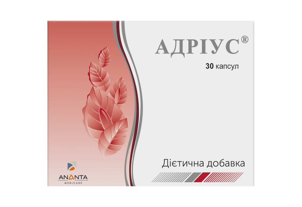 Адріус капсули для чоловіків, 30 шт