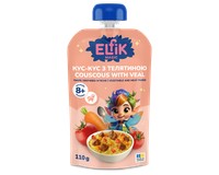 Пюре овощно-мясное «Кус-кус с телятиной», 110 г