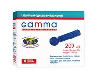 Ланцети Gamma, 200 шт