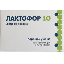 Лактофор 10 порошок у саше, 10 шт