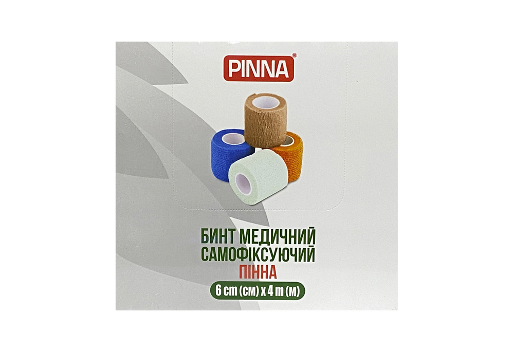 Бинт медичний Pinna самофіксуючий