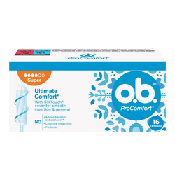 Тампони гігієнічні o.b. ProComfort Super, 16 шт