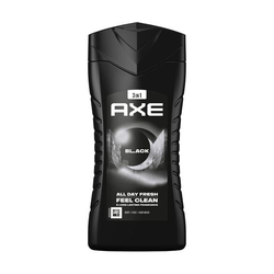 Гель для волосся, обличчя та тіла 3 в 1 Axe Black, 250 мл