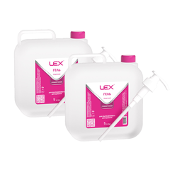 Гель для УЗД Lex високої в'язкості з дозатором, 5 кг (2 шт)