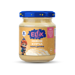 Пюре м'ясне Elfik Magic Ніжне Курча, 90 г