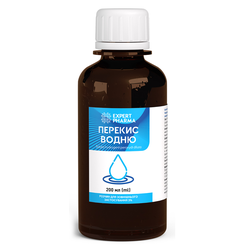 Перекис водню ЕХPERT PHARMA розчин д/зовн. заст. 3 % по 200 мл у флак.