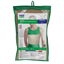 Бандаж для фіксації грудної клітини Медтекстиль 4301 торакальний чоловічий, розмір S