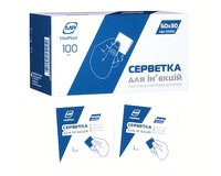 MP MedPlast Серветки спиртові медичні 60х30, 100 шт (пом'ята упаковка)