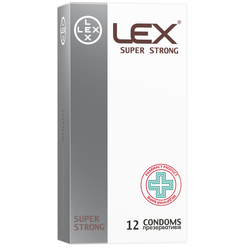 Lex Super Strong надзвичайно міцні, 12 шт (пом'ята упаковка)
