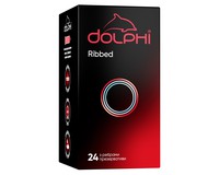 Dolphi Ribbed з ребрами, 24 шт, пом'ята упаковка