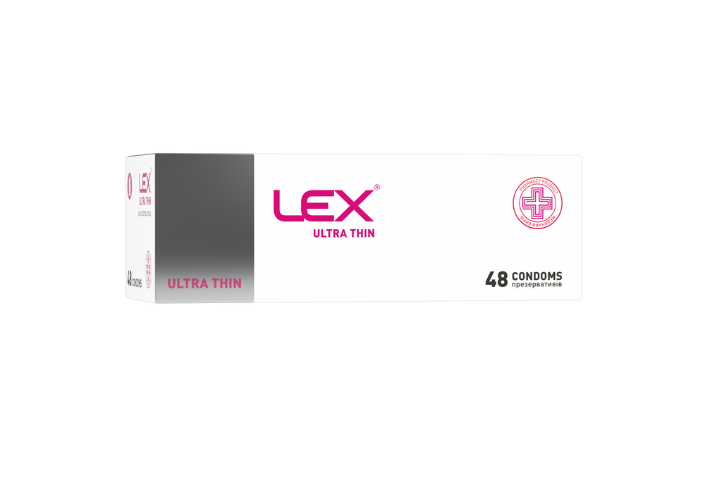 Lex Ultra thin ультра тонкі, 48 шт