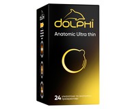 Dolphi Anatomic Ultra thin Анатомічні надтонкі, 24 шт, пом'ята упаковка
