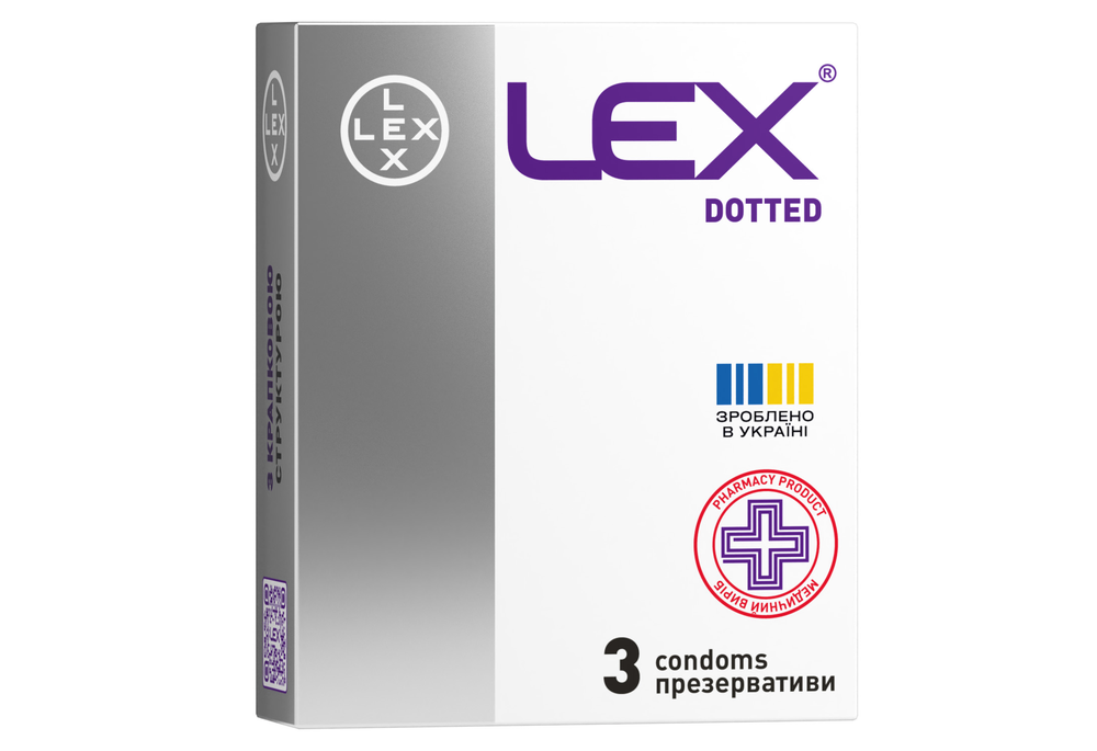 LEX Dotted з крапками, 3 шт