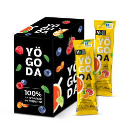 Чай YOGODA Цитрус (концентрат) стік 40 г, 12 шт
