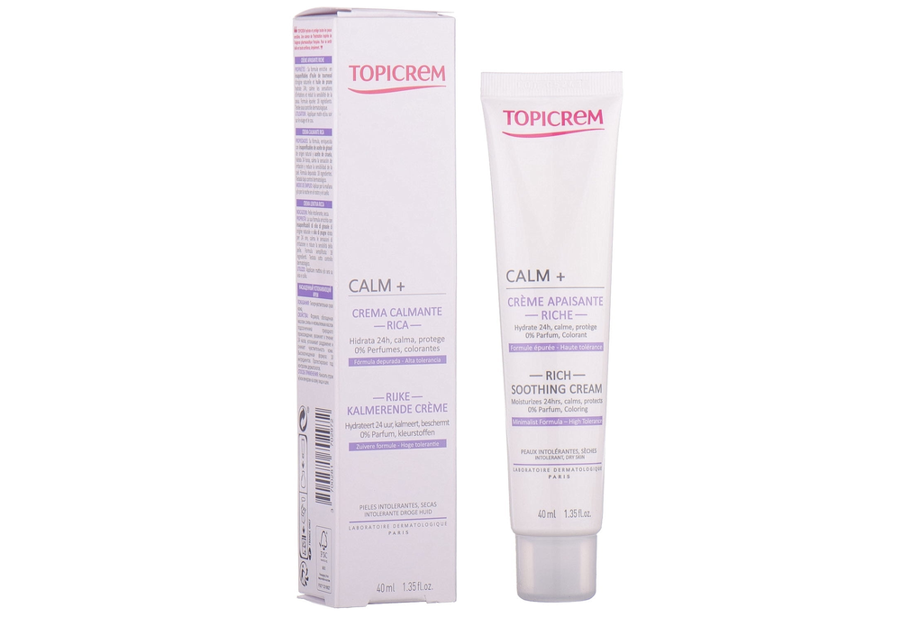 Крем для обличчя Topicrem Calm+ насичений заспокійливий, 40 мл