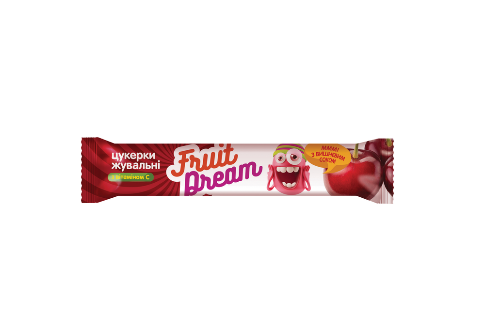 Конфеты Fruit Dream жевательные Вишневый сок + Витамин С, 15 г