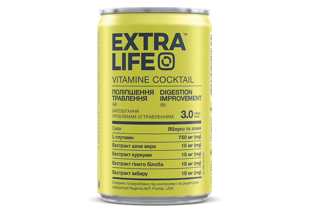 Напій Extra Life Поліпшення травлення, 150 мл
