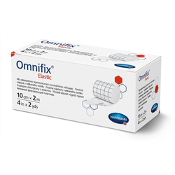 Пластир еластичний фіксуючий на нетканій основі Omnifix Elastic 10см х 2м, 1шт (пом'ята упаковка)