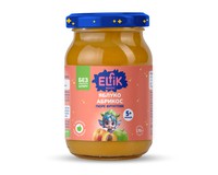 Пюре фруктове Elfik Magic для дітей з 5 місяців яблуко і абрикос, 170 г