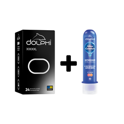 Набір Dolphi збільшеного розміру 24 шт + Гель класичний 50 мл