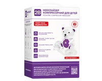 Інгалятор (небулайзер) 2B Teddy Bear дитячий, пом'ята упаковка