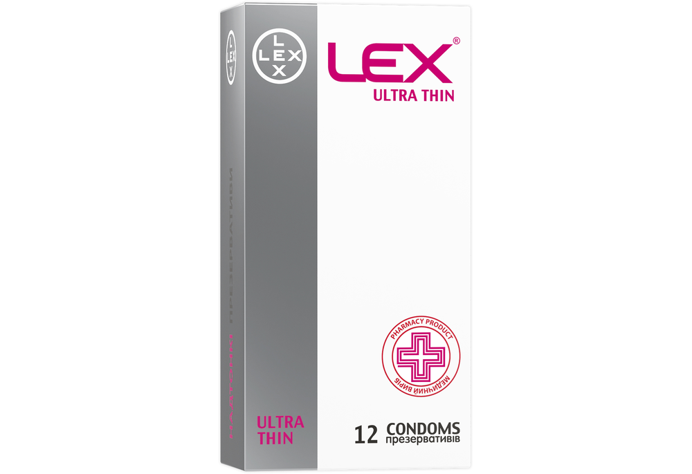 Lex Ultra thin ультра тонкі, 12 шт