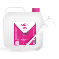 Гель для УЗД Lex високої в'язкості з дозатором, 5 кг