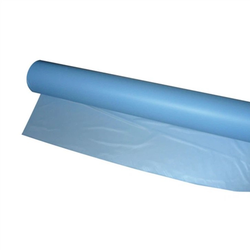 Простирадла одноразові, нестерильні (спанбонд, блакитний) 0.8х500 м (забруднений, надірваний рулон)