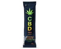 Чай YOGODA Полуниця, маракуя з канабідіолом (Концентрат) стік 40 гр 6 шт