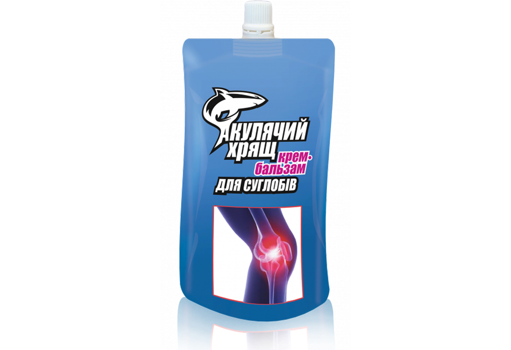 Акулячий Хрящ Healthyclopedia крем-бальзам для суглобів, 100 мл