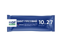 Бинт гіпсовий MedTextile 10 см х 2,7 м