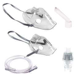 Набір аксесуарів для небулайзера (інгалятора) MEDHIT Master FU-KC112 для дорослих та дітей