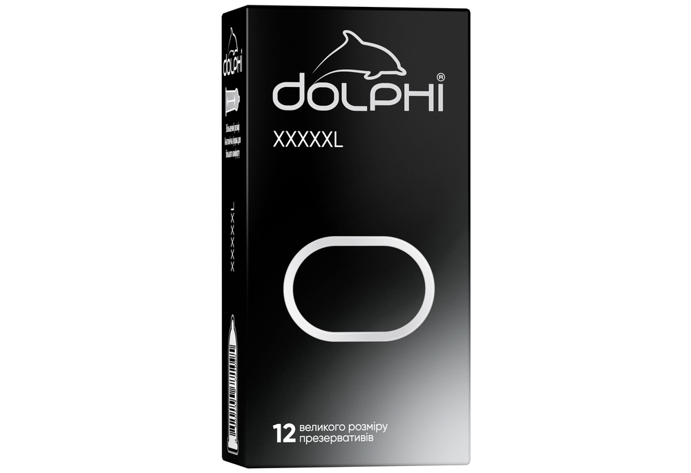 Dolphi XXXXXL збільшеного розміру, 12 шт