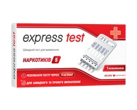 Express Test мультипанель на виявлення 5 видів наркотичних речовин