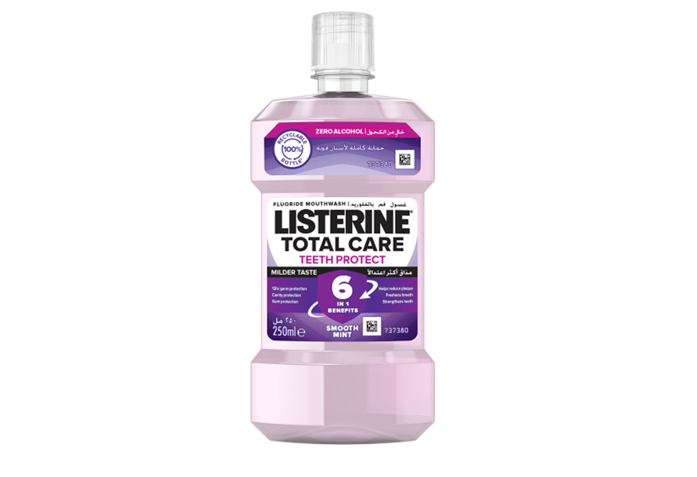 Ополіскувач для порожнини рота Listerine Total Care Teeth Priotection Захист зубів, 250 мл