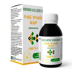 Риб'ячий жир Elixir капсули №60
