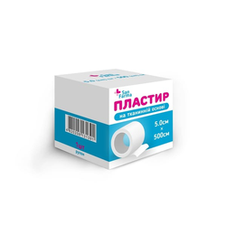 Пластир медичний San Farma на тканинній основі 5 см х 500 см, рулон