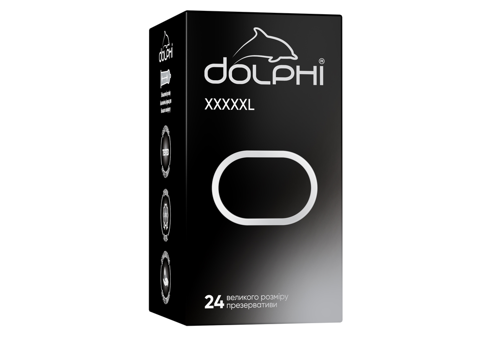 Dolphi XXXXXL збільшеного розміру, 24 шт