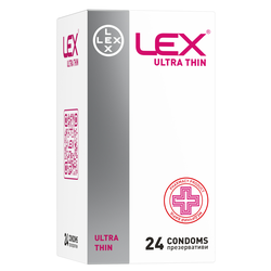 Lex Ultra thin ультра тонкі, 24 шт