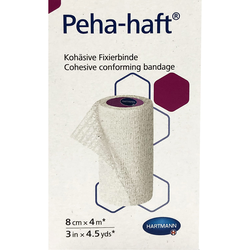 Бинт когезивний Peha-haft фіксуючий 8 см х 4 м