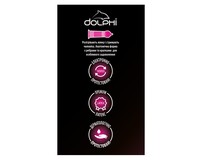 Презервативы Dolphi Double effect с ребрами и точками и двумя видами смазки: разогревающая и анестетик, 24 шт