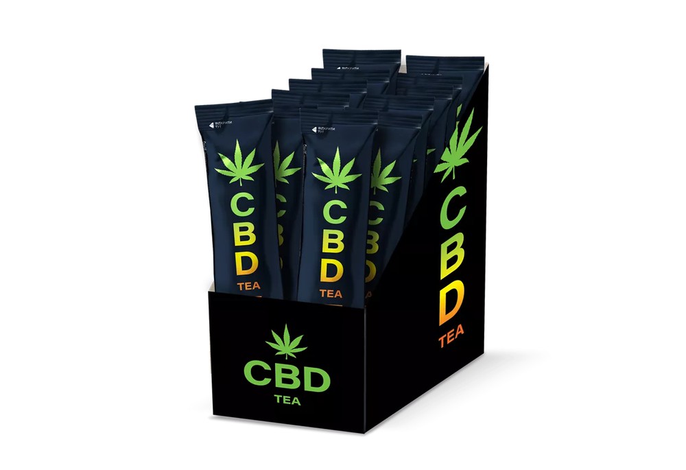 Чай YOGODA Полуниця, маракуя з канабідіолом (Концентрат) стік 40 гр 6 шт