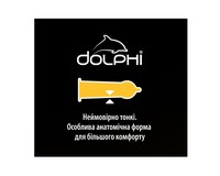 Dolphi Anatomic Ultra thin Анатомічні надтонкі, 200 шт в зіп-пакеті (строк придатсності до 11.2026)