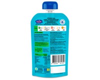 Doy-Pack Пюре Elfik Magic з яблуком, персиком, бананом, манго "Вітамінний Мікс" з мультизлаковою кашею, 110 г