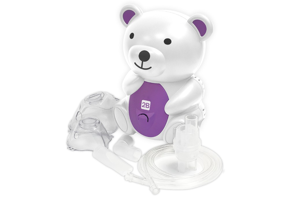 Інгалятор (небулайзер) 2B Teddy Bear дитячий, пом'ята упаковка