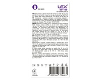 Набір Lex Dotted з крапками, 24 шт + Гель Lex Strawberry з ароматом полуниці та пантенолом, 100 мл