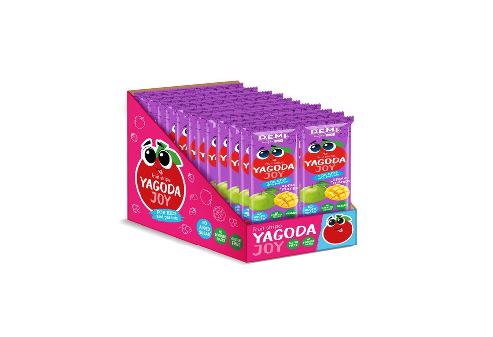 Пастила фруктова "Fruit Monsters" із соком манго ТМ D.E.M.I., 15 г, 10 шт.